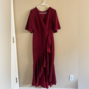 RED SHEIN DRESS
